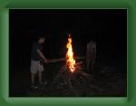 AmicalolaToUnicoi 057 * Our fire on Wildcat mountain * 2048 x 1536 * (809KB)